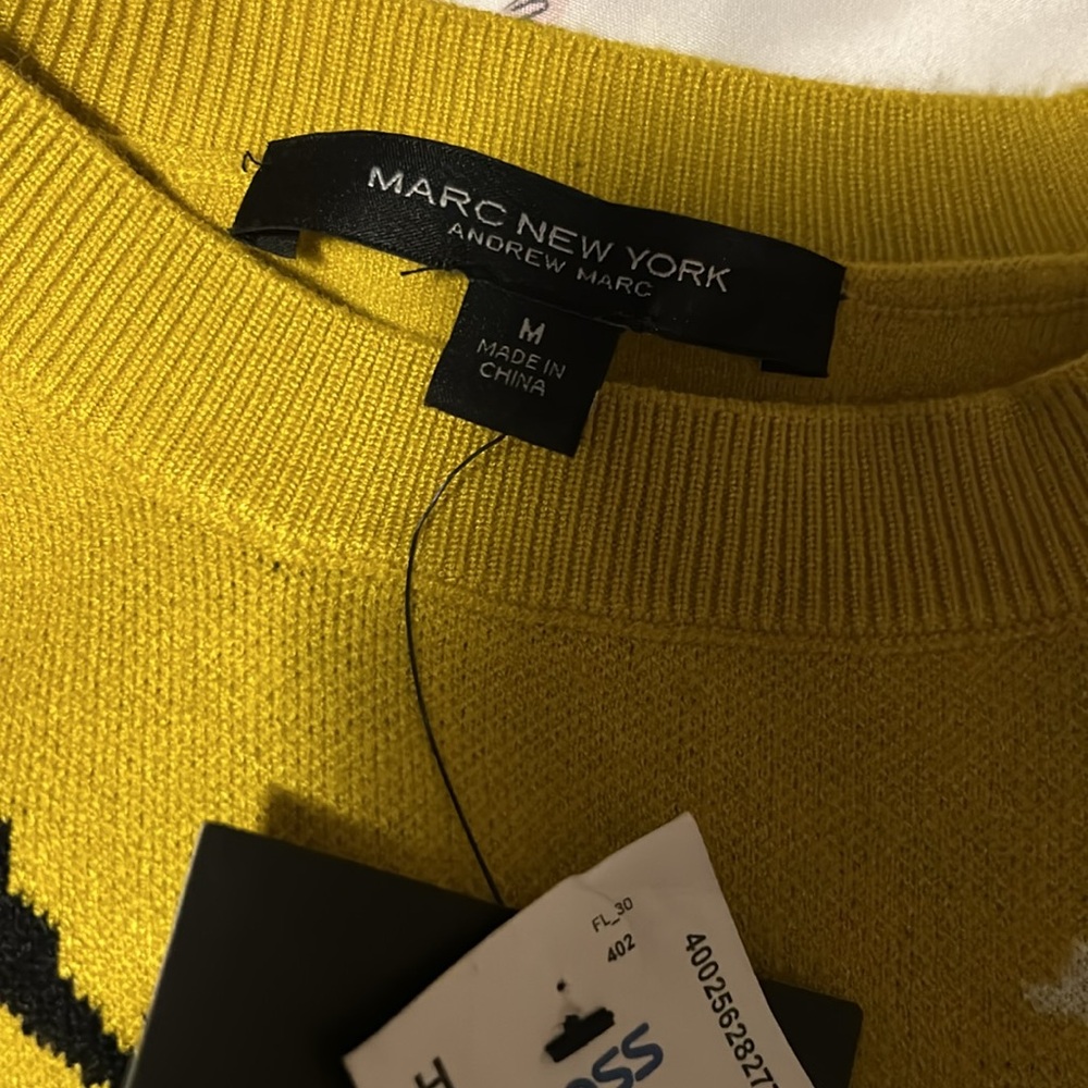 Andrew Marc New York Floral Sweater - Medium - Picture 5 of 5